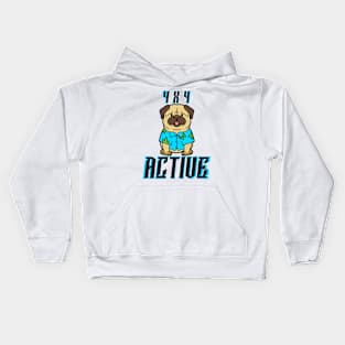 DOGS,LOVE,LIFE FRIENDSHIP. Kids Hoodie